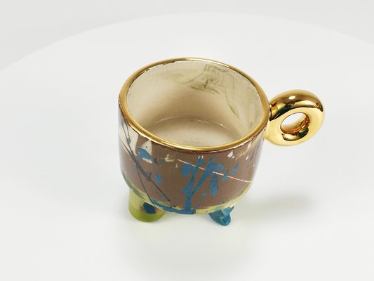 Postmodern Sculptural Pop-Art Tea Service by Juraj Mahalik for