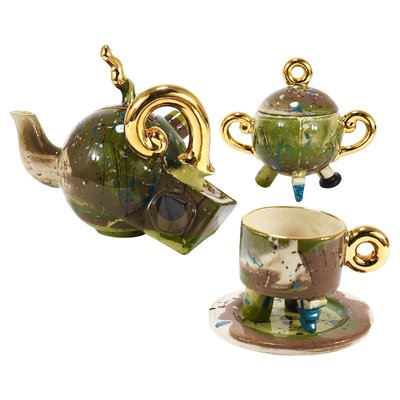 pâtissier tradition et innovation Four Feet Ding Yixing Teapot 150ml – Yinchen Studio