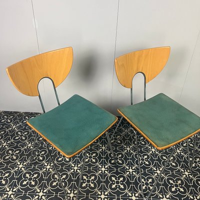 Set of Mikado Dining Chairs by Walter Leeman for Kusch + Co for