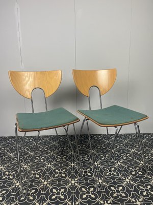 Set of Mikado Dining Chairs by Walter Leeman for Kusch + Co