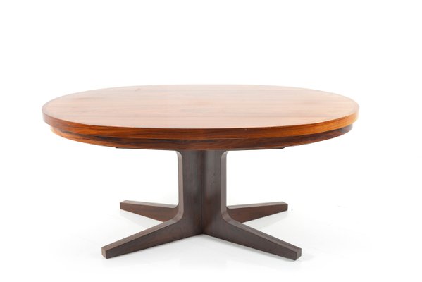 Danish Rosewood Flip Flap Dining Table By Dyrlund Smith 1960s For Danish Rosewood Flip Flap Dining Table