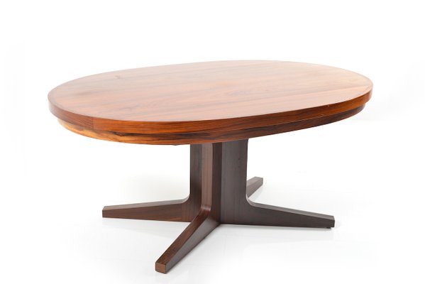 Danish Rosewood Flip Flap Dining Table By Dyrlund Smith 1960s For Danish Rosewood Flip Flap Dining Table