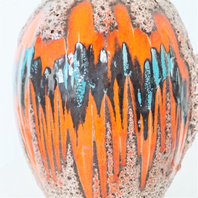 Large Fat Lava Ceramic Vase from Scheurich, 1960s for sale at Pamono