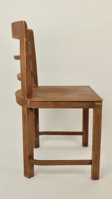 Early Modernistic Wooden Chairs, Austria, 1925, Set of for sale