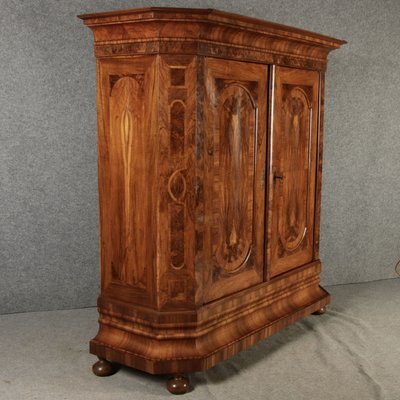 18th Century Baroque Walnut Wood Cabinet, 1740s for sale at Pamono