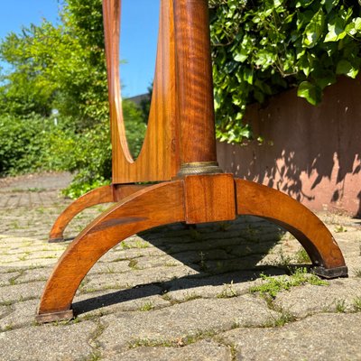 Antique Classicism Standing Mirror in Walnut for sale at Pamono