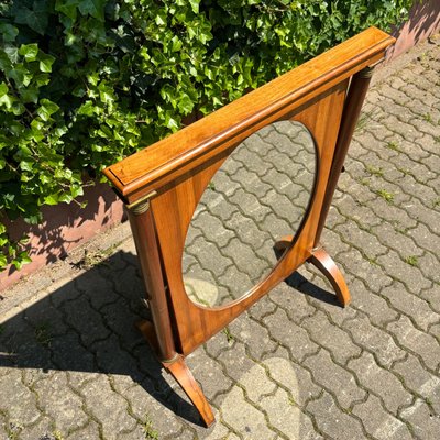 Antique Classicism Standing Mirror in Walnut for sale at Pamono