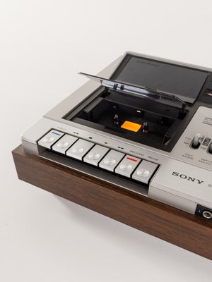 TC-144 CS Cassette Recorder from Sony, 1970s for sale at Pamono