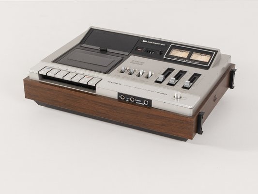 TC-144 CS Cassette Recorder from Sony, 1970s for sale at Pamono