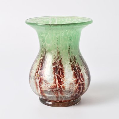 安い Art 1930s WMF, for Weidmann Karl by Vase Glass Ikora Deco 工芸品