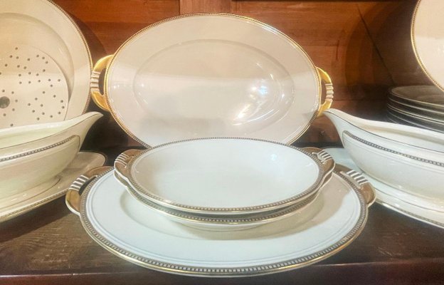 Art deco dinner service online