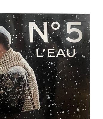 Double-Sided Advertising Sign from Chanel for sale at Pamono