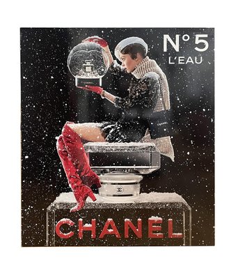 Double-Sided Advertising Sign from Chanel for sale at Pamono