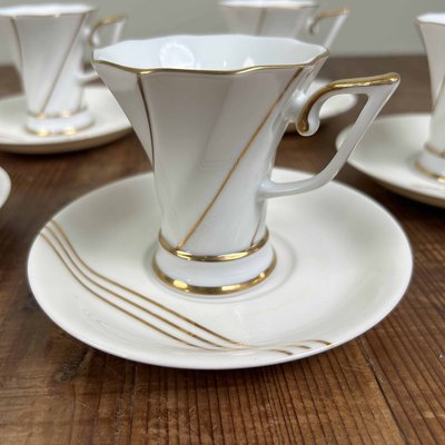 Vintage Tea Cups with Saucers from Keito Japan, 1960s, Set of 10