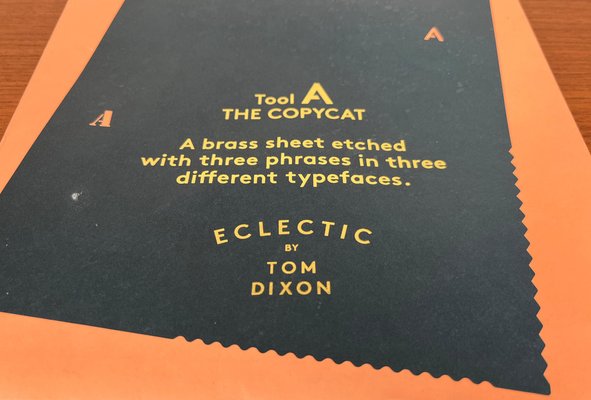 トムディクソンeclectic TOOL THE COPYCAT