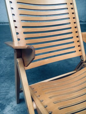 Sedie pieghevoli Mid-Century moderne design di Niko Kralj per Stol