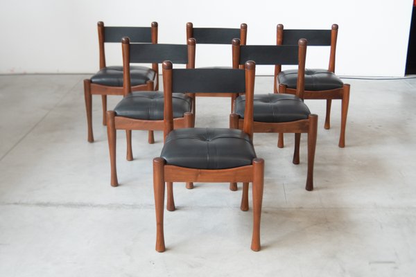 Mid-Century Italian Dining Set with Sideboard by Silvio Coppola