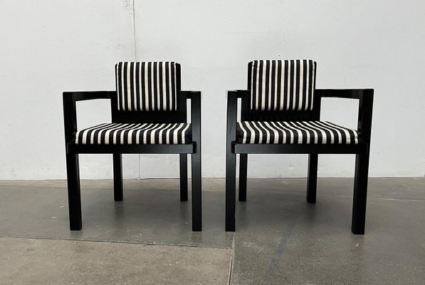 Deutscher Modell D51 Fagus Sessel mit Bauhaus Muster Kissen von Walter  Gropius fr Tecta, 2 . Set bei Pamono kaufen