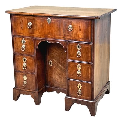 Antique Walnut Kneehole Desk 1720