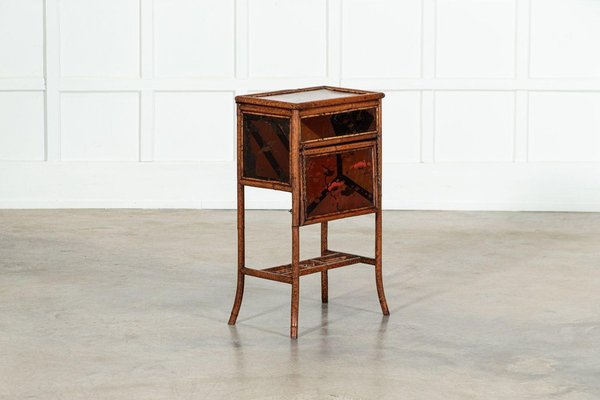 Franzsischer Arbeitstisch aus Bambus & Lack, 19. Jh., 1870er bei Pamono  kaufen