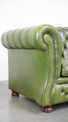 Stile Inglese Divano Pelle Verde Inglese Divano Chesterfield A 2,5