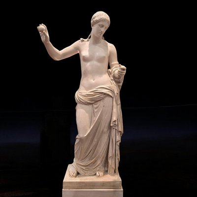 Monumental Venus of Arles Sculpture, Museum of Louvre, 1940s for