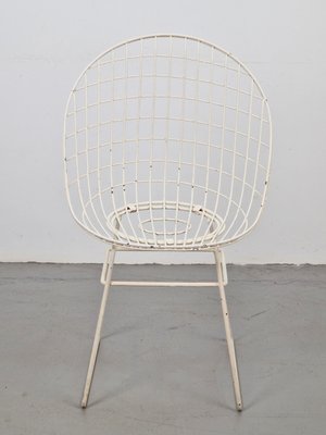 Vintage Early Wire Chair by Cees Braakman for Ums Pastoe, 1950s