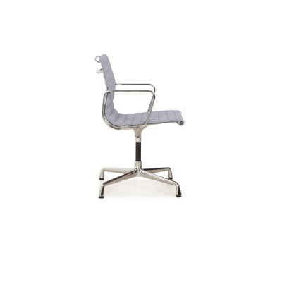 Aluminium Ea 104 Chairs with Armrests by Eames for Vitra Set of 6 for sale at Pamono