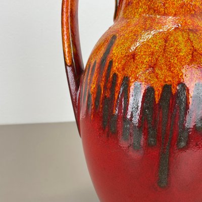 Large Pottery Fat Lava Lora-Style 279-38 Floor Vase by Scheurich