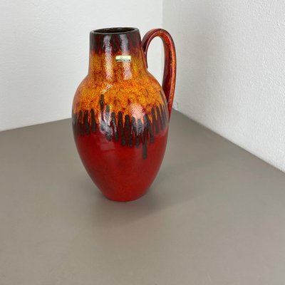 Large Pottery Fat Lava Lora-Style 279-38 Floor Vase by Scheurich