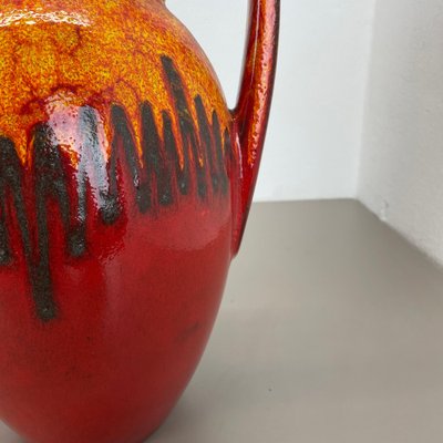 Large Pottery Fat Lava Lora-Style 279-38 Floor Vase by Scheurich