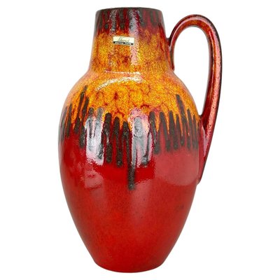 Large Pottery Fat Lava Lora-Style 279-38 Floor Vase by Scheurich
