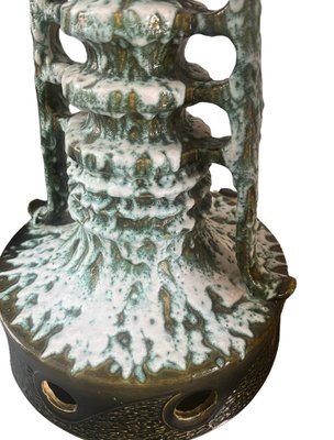 Large 1970s German Carstens Fat Lava Jug Vase – retro living uk