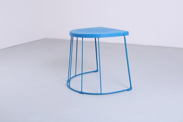 Postmodern Blue Side Table Tranaro from Ikea, 1990s for sale at Pamono