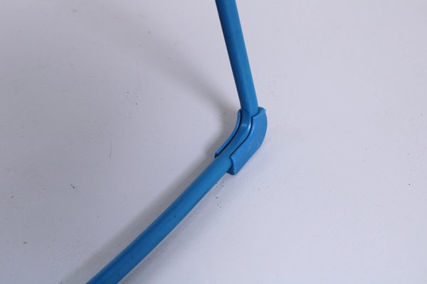 Postmodern Blue Side Table Tranaro from Ikea, 1990s for sale at Pamono