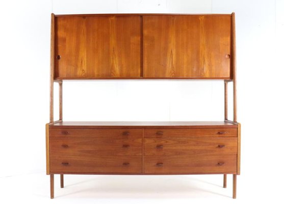Hans.J.Wegner RY Mobler DENMARK キャビネット Hans J. Wegner, Ry Møbler | Four bay wall unit/storage