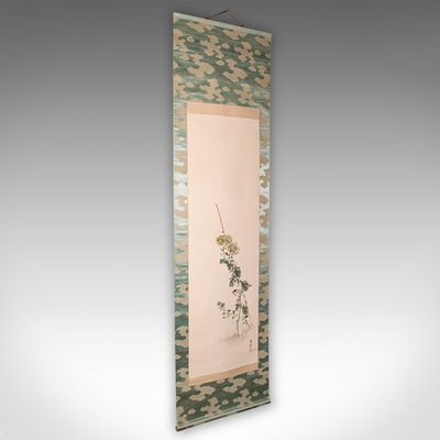 Green Painted Tall Glazed Wall Cabinet - Ca 1920 Green Painted Tall Glazed Wall Cabinet - Ca 1920