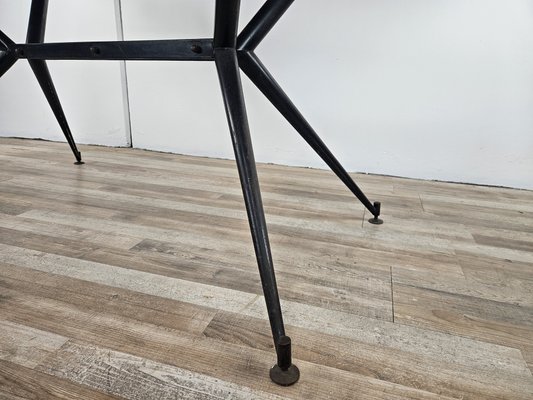 【Hinoki Iron Table 】No.1222 Industrial Packing Table - 96 x 36