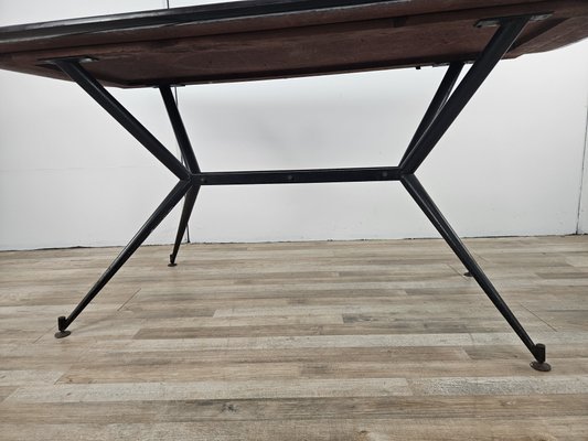 Vintage Iron Dining Table with Formica Top, 1960 for sale at Pamono