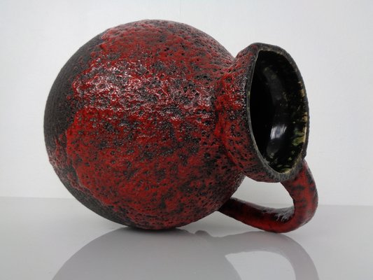 Fat Lava Ceramic Vase from Jopeko, 1970s for sale at Pamono