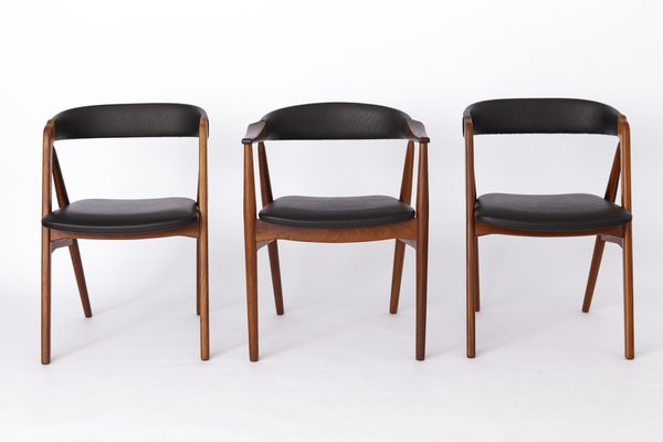 Vintage Danish Teak Chairs from Farstrup, 1960s, Set of 4 for sale