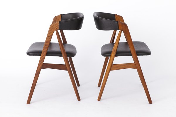 Vintage Danish Teak Chairs from Farstrup, 1960s, Set of 4 for sale
