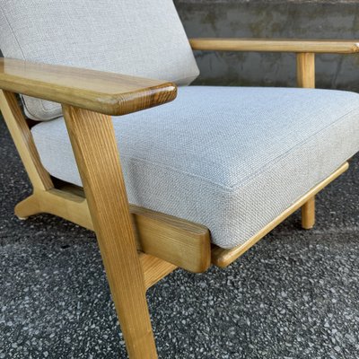 Ge-290 Lounge Chair by Hans J. Wegner for Getama, Denmark, 1960s