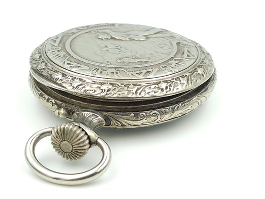 Montre Gousset Femme Thibaudeau Besançon - Argent Vermeil, Chaîne Sautoir