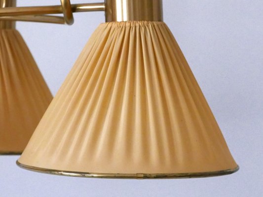 Mid-Century Modern Six-Flamed Pendant Lamp, 1950s for sale at Pamono