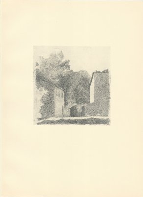 Giorgio Morandi, Paesaggio di Chiesanuova, 1924-1957