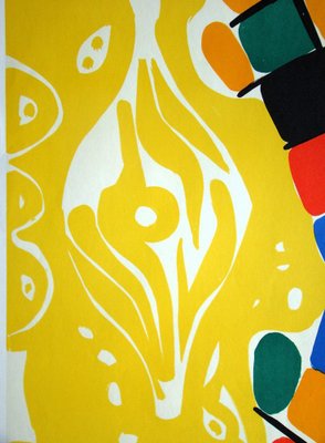 Ernst Wilhelm Nay, Composition, 1966, Original Lithograph for sale