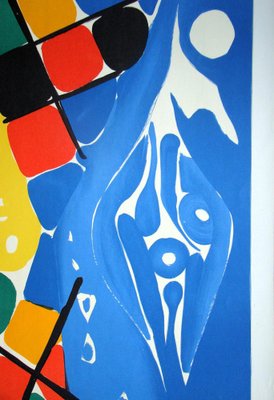 Ernst Wilhelm Nay, Composition, 1966, Original Lithograph for sale