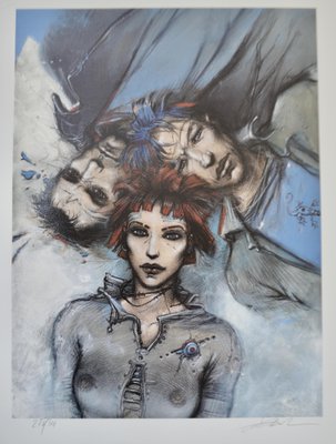 Enki Bilal, The Sleep of the Monster, Screenprint for sale