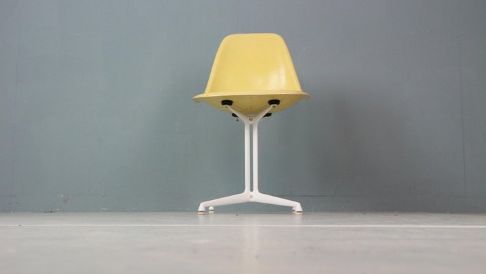 イームズ EAMES ラフォンダ 1960-70's Herman Miller Blue Fiberglass La Fonda Chair by Charles & Ray Eames for